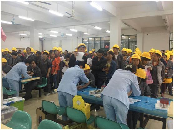 關(guān)愛員工關(guān)注健康——廣源鋁業(yè)組織員工年度健康體檢